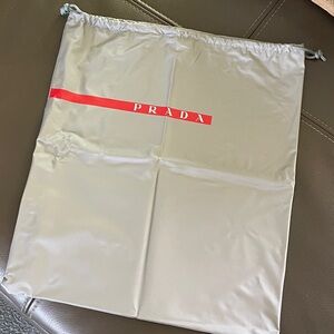 Drawstring Prada Shoe Bag